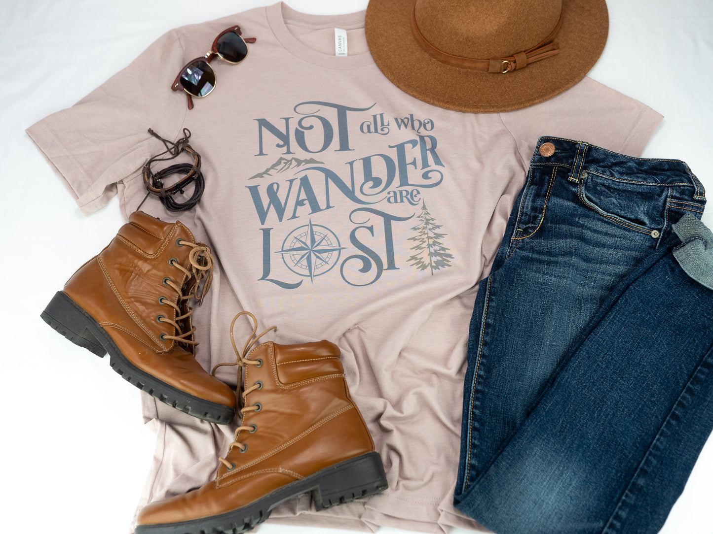 Women's Not Wander Lost T-shirt