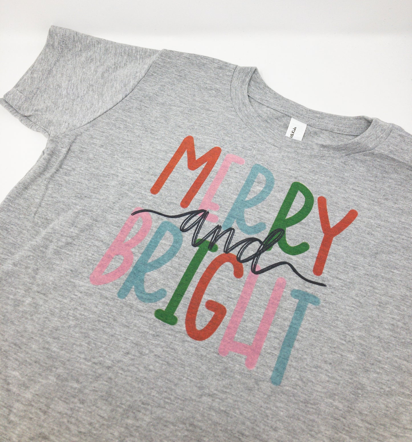 Merry and Bright Toddler and Kids Shirts